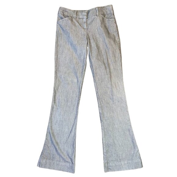 (5 for $25) The Limited 312 Flare Leg Trouser Jeans in Gray Size 4 Long - Picture 1 of 4